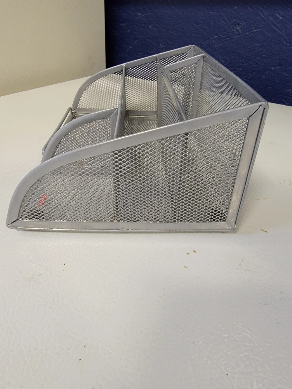 Rubbermaid Silver Mesh Makeup & Desk Organizer - Multi-Compartment
